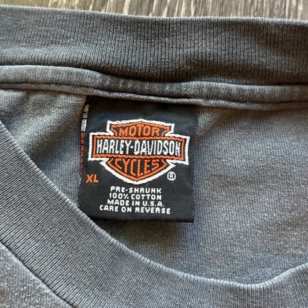 Vintage 90's The Legend Lives On Smoked Out Harley Davidson Las Vegas Size XL